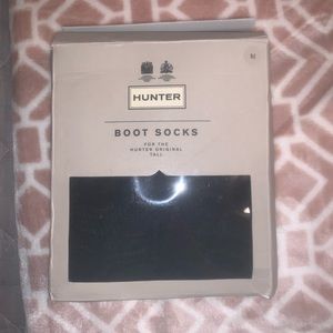 Hunter Cable Knit Tall Boot Socks Medium